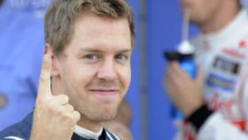 <b>EL REY DEL MUNDIAL. </b>Sebastian Vettel tiene claro que él es el número 1 del campeonato.