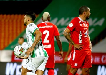 Atlético Nacional suma 26 puntos, producto de 7 victorias, 5 empates y 3 derrotas. Con 31 goles a favor y 24 en contra. De local su rendimiento no es tan positivo con apenas 2 victorias de 7 juegos, aunque tienen 4 empates.
