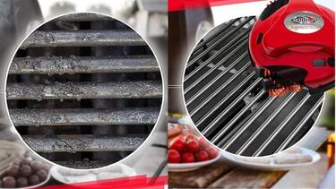 Pule tu asador de carbón con este robot limpiador automático con un 15% de descuento