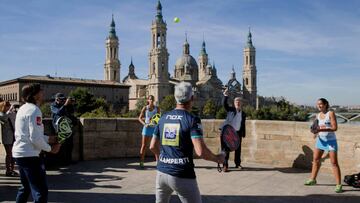 Las mejores parejas confían en dar la campanada en Zaragoza