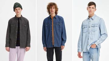 Camisa vaquera para hombre Levi's Western en Amazon