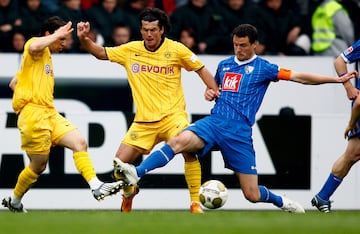 El delantero paraguayo jugó 4 temporadas en el Borussia Dortmund, desde 2006 hasta 2010, que se marchó al Hércules.