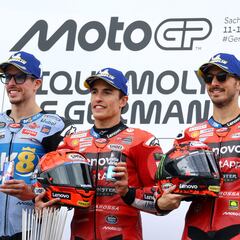 Así le va al podio de MotoGP a mitad de año