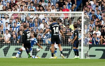 Morata marca el 0-1.