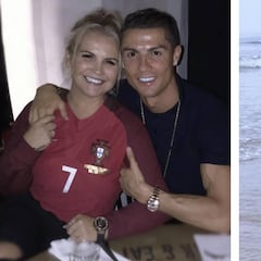 Katia Aveiro, hermana de Cristiano, da un giro a su vida