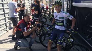 Chaves: "La Vuelta a Espa?a me ha sonre¨ªdo desde siempre"