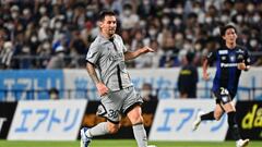 SUITA, JAPAN - JULY 25: Lionel Messi of Paris Saint-Germain in action during the preseason friendly between Paris Saint-Germain and Gamba Osaka at Panasonic Stadium Suita on July 25, 2022 in Suita, Osaka, Japan. (Photo by Paris Saint-Germain Football/PSG via Getty Images)