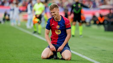 Empezó como una exhalación, marcando en todos los partidos, pero entre las lesiones y Tebas se encargaron de amargarle la vida. Un año irregular, pero con más luces que sombras para el egarense.