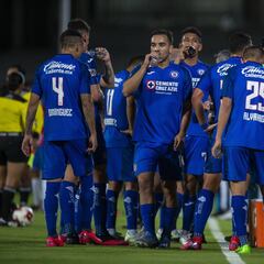 El once titular de Cruz Azul contra Santos hoy en la Liga MX