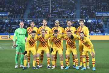 Equipo del Barcelona.