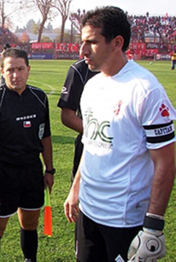 El paraguayo Danilo Aceval anotó cuatro goles con la camiseta de Ñublense en 2007.