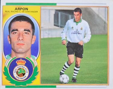 Tras un breve paso por el Betis, el riojano fichó por el Racing de Santander en 1996, donde permaneció hasta 1998.