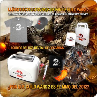Ganador pack de regalos de Guild Wars 2