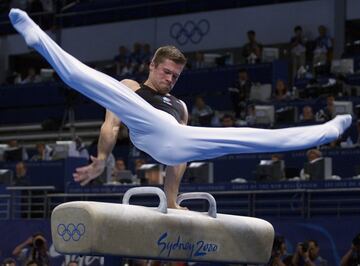 El gimnasta ruso Alexei Nemov participó por última vez en unos Juegos Olímpicos en Sydney'2000, donde obtuvo dos medallas de oro, una de plata y tres de bronce; exactamente, los mismos resultados que había obtenido en Atlanta'96,
