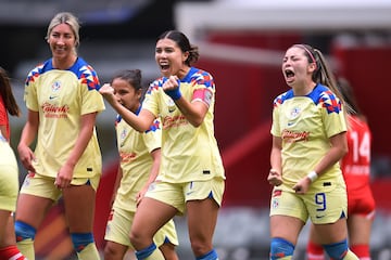América Femenil play at the Estadio Azteca.