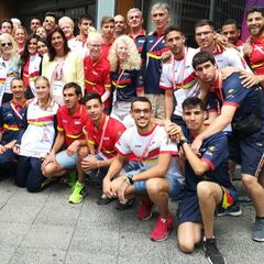 España suma otras tres medallas con el apoyo de Rienda