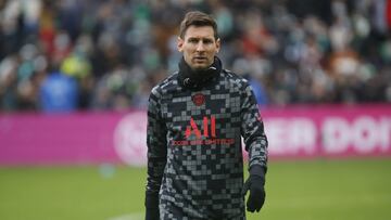 Messi no se entrena con el PSG por gastroenteritis