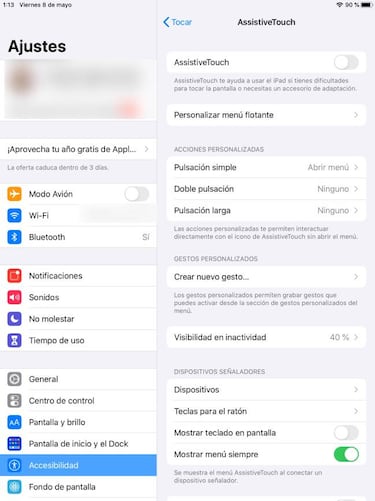 Trucos iPad: cómo arreglar el puntero del ratón si se bloquea