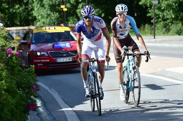 Froome salva los desaf¨ªos de Contador y Bardet en los Alpes