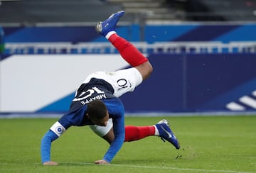 Lesión de Kylyan Mbappé.