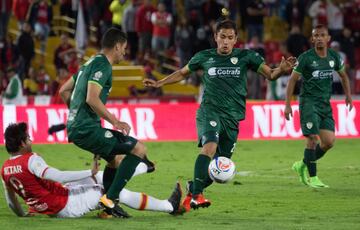 Partido táctico en El Campín. La Equidad se mantiene sólido en el grupo de los ocho, mientras que el equipo dirigido por Gregorio Pérez ratifica su liderato en un partido que tuvo que pelear con 10 jugadores todo el segundo tiempo.