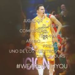 Kuric recibe el alta y ya bromea con sus compañeros