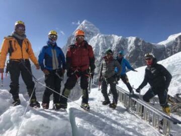 Everest: las imágenes de Alex Txikon en el glacial Khumbu