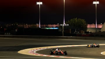 Formula One F1 - Pre Season Testing - Bahrain International Circuit, Sakhir, Bahrain - February 20, 2026 Ferrari's Charles Leclerc during pre season testing REUTERS/Hamad I Mohammed