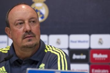 Rafael Benítez (Real Madrid) fue volante en las divisiones menores de Real Madrid, pero jamás debutó profesionalmente. Estudió Educación Física y tiene cursos en Administración y medicina.