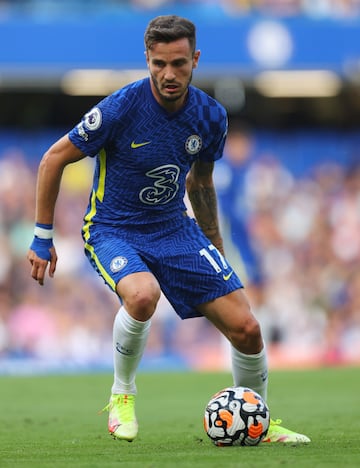 El centrocampista del Chelsea con un valor de mercado de 40M€ ha jugado 47 minutos en la Premier League 