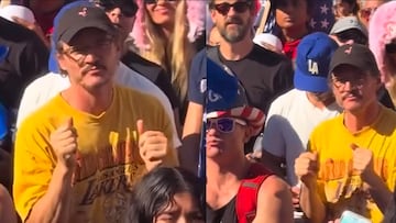 Pedro Pascal fue visto bailando “La cumbia contra la Migra” durante las protestas del No Kings Day