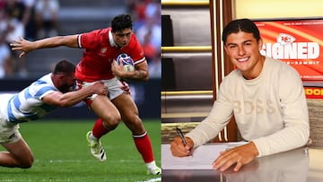 Rees-Zammit, de estrella del rugby a fichar por el campe車n de la NFL