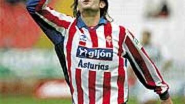 Cristian Díaz disputó sus últimos minutos de la temporada con el Sporting el pasado sábado.