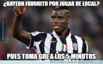 Los mejores memes del partido de Champions entre Bayern y Juventus