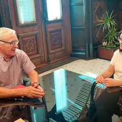 Ribó y Layhoon acuerdan un estadio de 66.000 espectadores