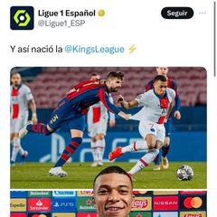 La Ligue 1 vacila al Barça y a Piqué y la Kings League contesta