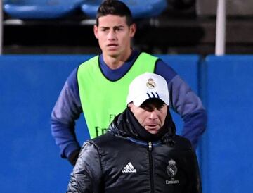 James' Real Madrid career has continued to stall under Zidane.