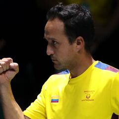 Pablo González deja la capitanía del equipo colombiano de tenis