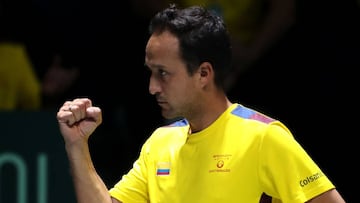 Pablo Gonz&aacute;lez, capit&aacute;n del equipo colombiano de Copa Davis