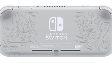 Así es la Nintendo Switch LITE edición especial Pokémon Espada y Escudo