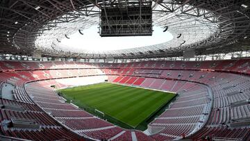El estadio Puskas Arena de Budapest.