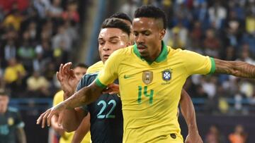 Milit&atilde;o fue titular ante Argentina.