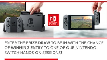 Nintendo Switch podrá probarse en Londres en enero