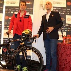 Nibali llevará en el Giro una bici ¡con toques de oro!