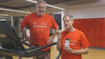 Fermín Cacho celebra su 50 cumpleaños en una maratón