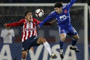 LIBERTADORES 2010: La U no estaba acostumbrada a llegar a instancias finales de la Libertadores y Pepe jugó dos semifinales. La primera de ella el 2010, ante Chivas, donde quedaron eliminados. 