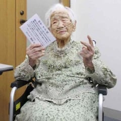 La persona con más edad del mundo celebra su cumpleaños