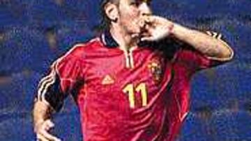 <B>CON ESPAÑA, EN CANARIAS</B>. La lesión de Jonathan empezó allí.