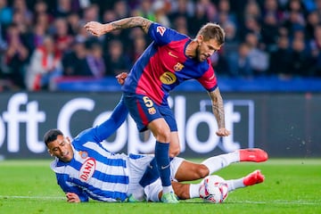 03/11/24  PARTIDO PRIMERA DIVISION
BARCELONA Y EL RCD ESPANYOL

CHEDDIRA (16) RCD ESPANYOL
IÑIGO MARTINEZ (5) FC BARCELONA
