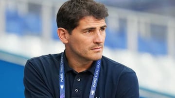 PARIS, FRANCE - MAY 27: Iker Casillas, former Real Madrid player looks on during the Real Madrid Training Session at Stade de France on May 27, 2022 in Paris, France. Real Madrid will face Liverpool in the UEFA Champions League final on May 28, 2022. (Photo by Angel Martinez - UEFA/UEFA via Getty Images)